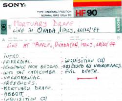 Mortuary Drape : Live Tape '87